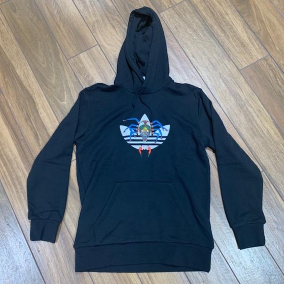 keiichi tanaami adidas hoodie
